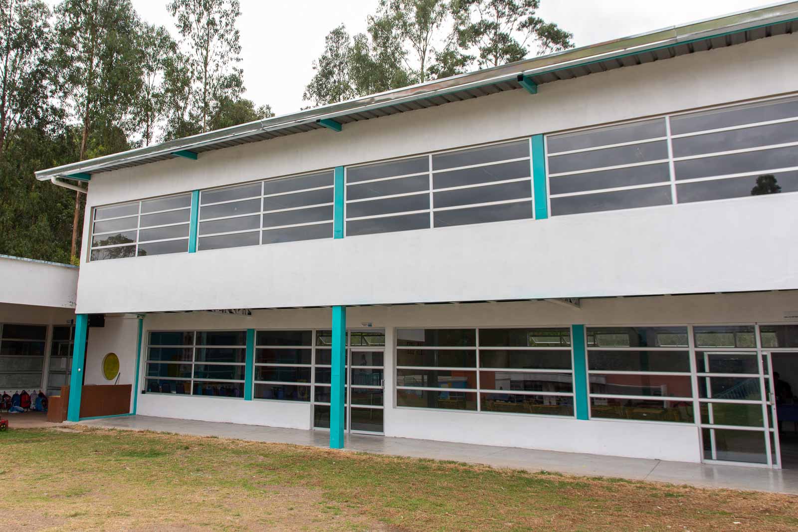 El campus en Asian American School
