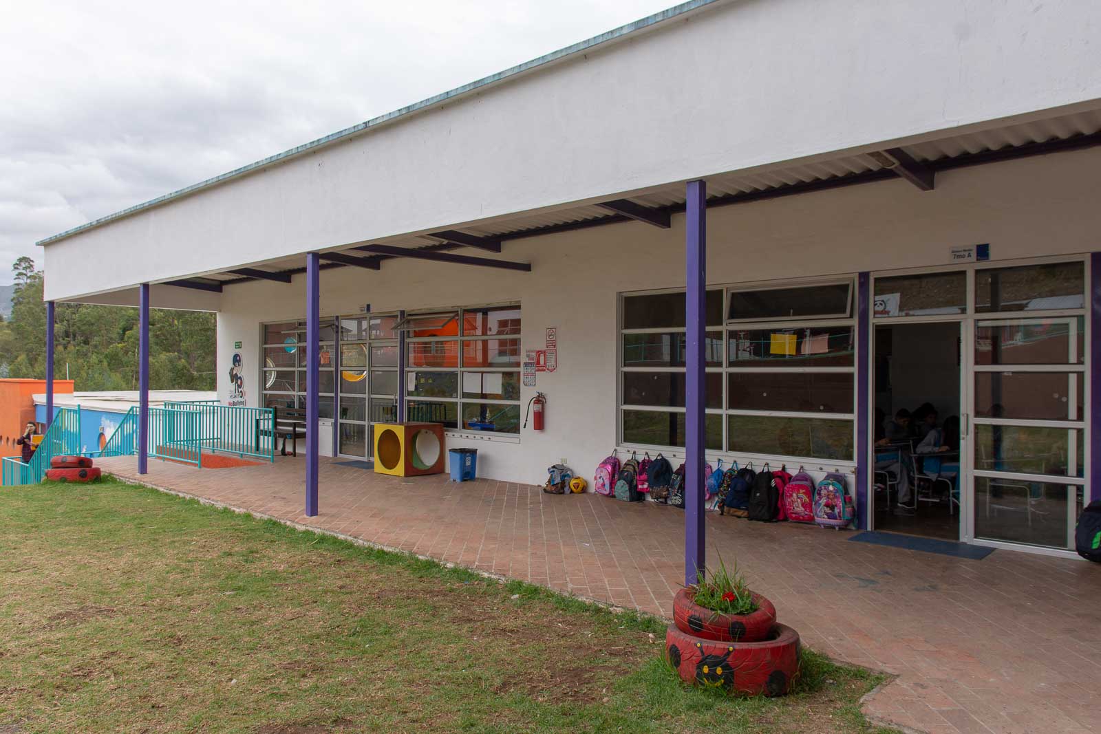 El campus en Asian American School